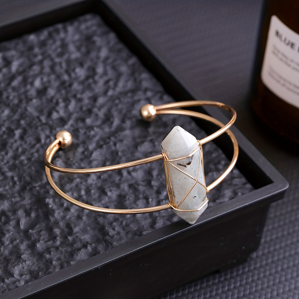 Coordinates Bracelet - YEEVAA 1 szt. Naturalny kryształowy bransoletka