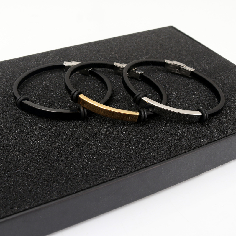 Punk Thin Custom Text Name reg – Coordinates Bracelet recenzja i cena