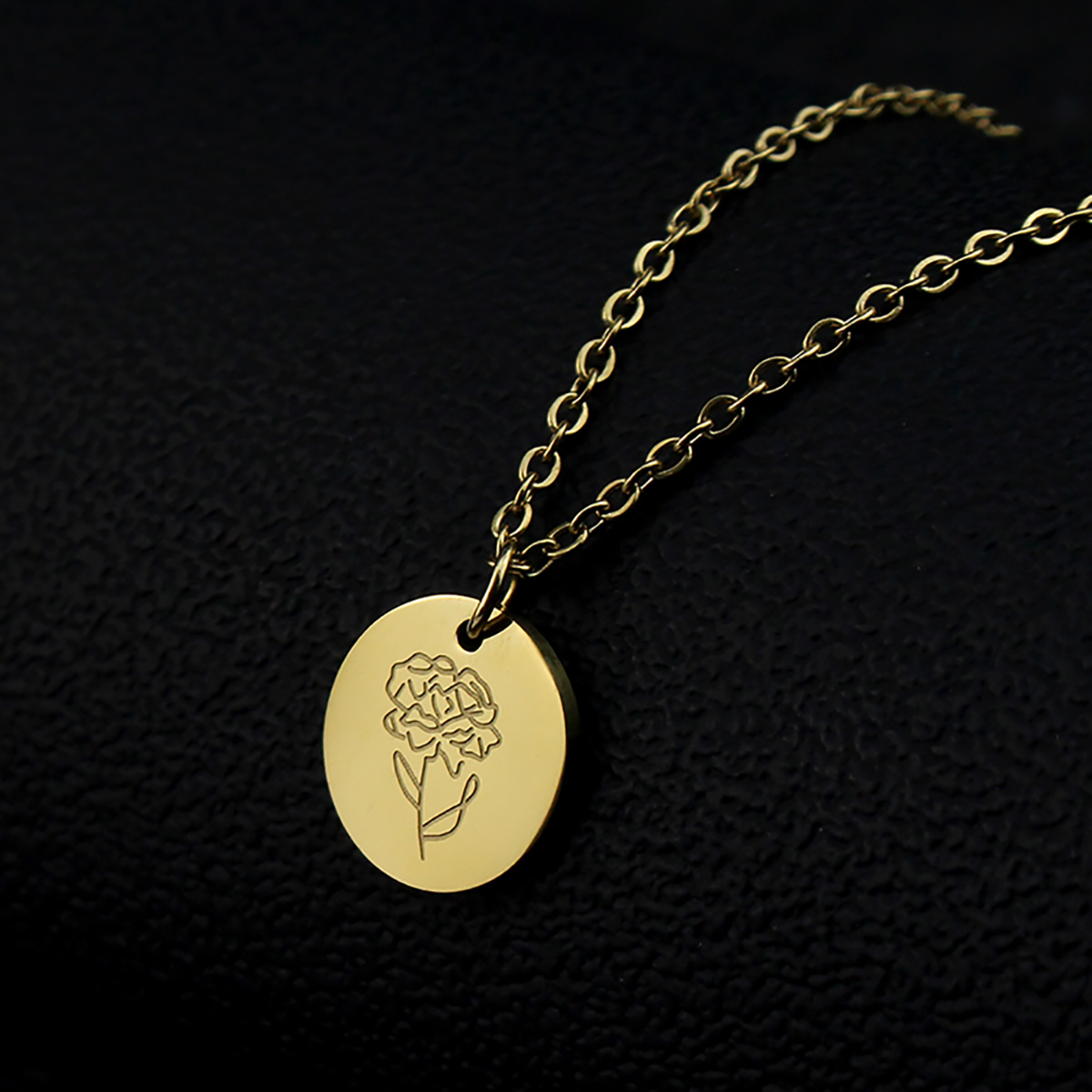 Nieregularny naszyjnik z zawie – Birth Flower Necklace recenzja i cena