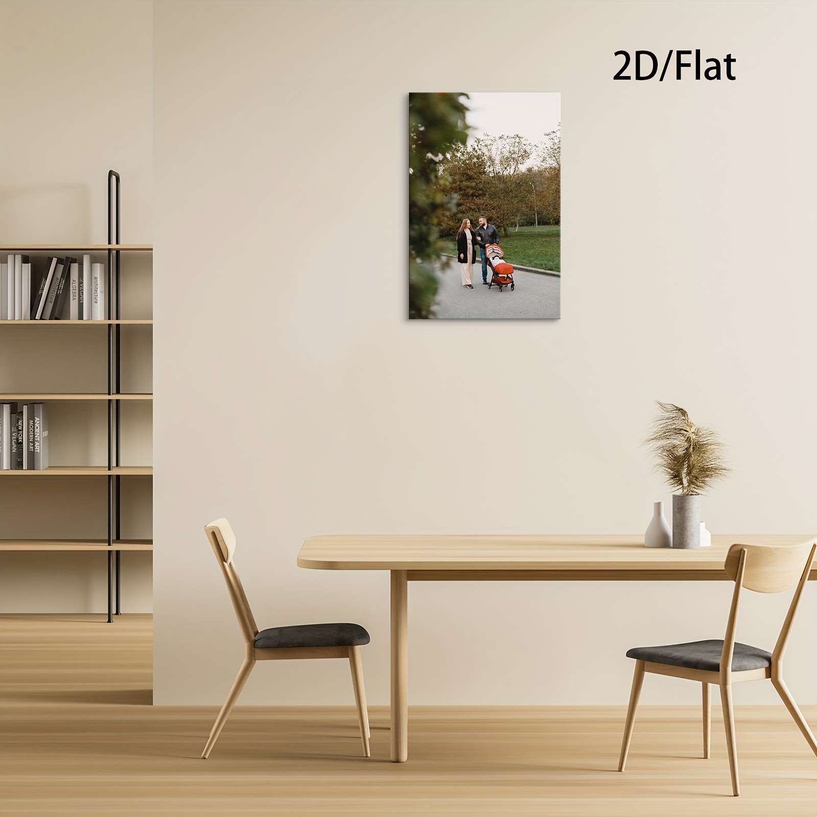 1 szt. Plakat w drewnianej ram – Engraved Wood Frame recenzja i cena