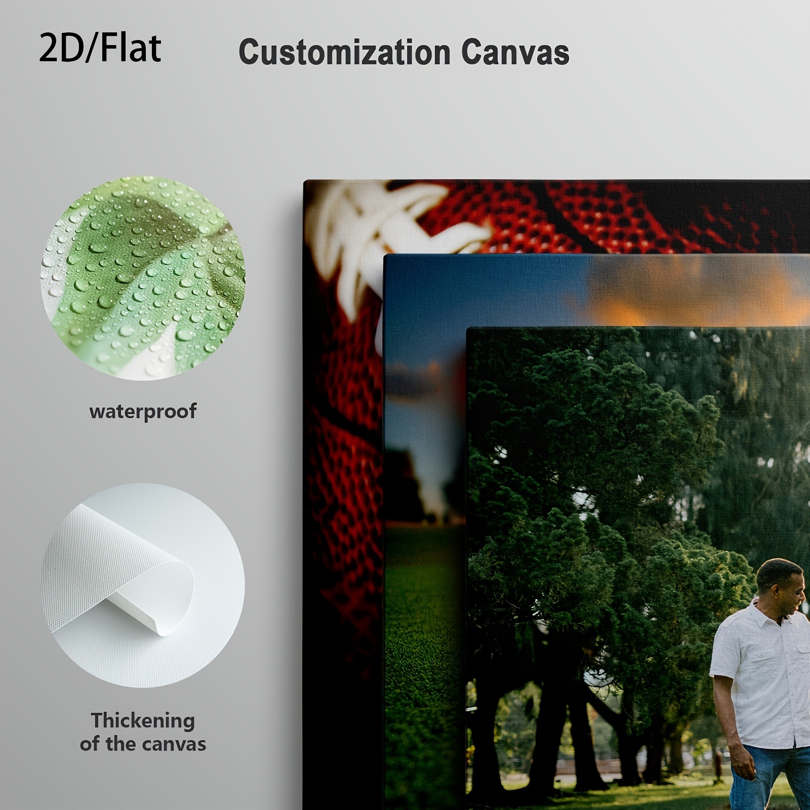 1 szt. Plakat w drewnianej ram – Engraved Wood Frame recenzja i cena